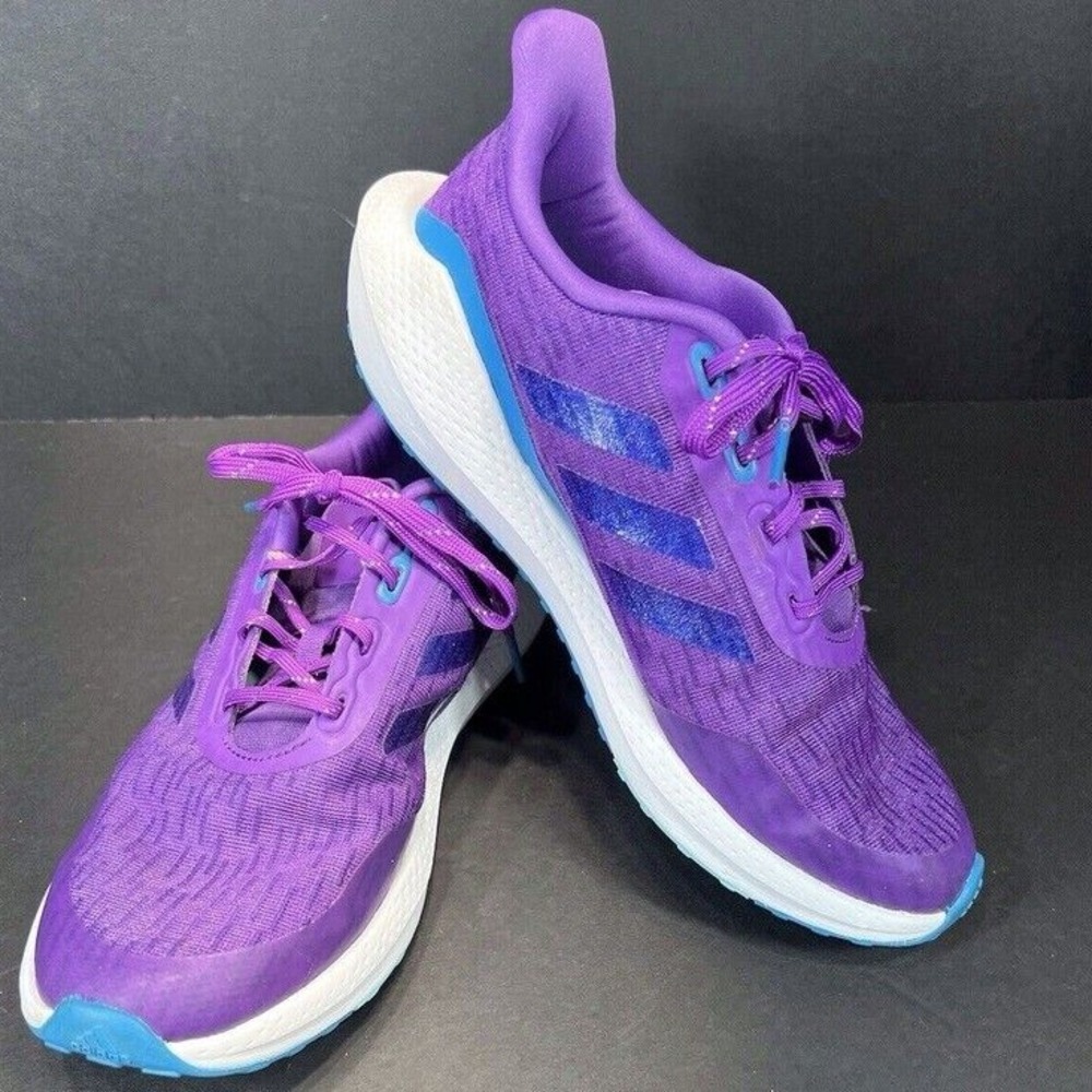 Adidas Running Shoes Womens Size 5.5 Purple Lightweight Athletic Sneakers GY2734